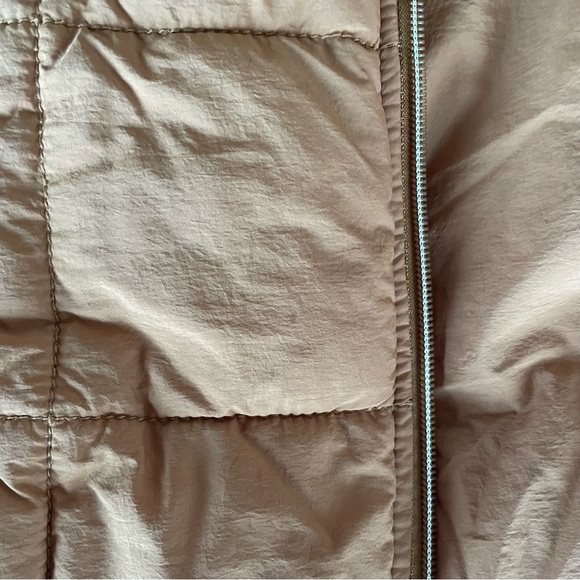 Free People Orange Puffer Jacket - Picture 7 of 8